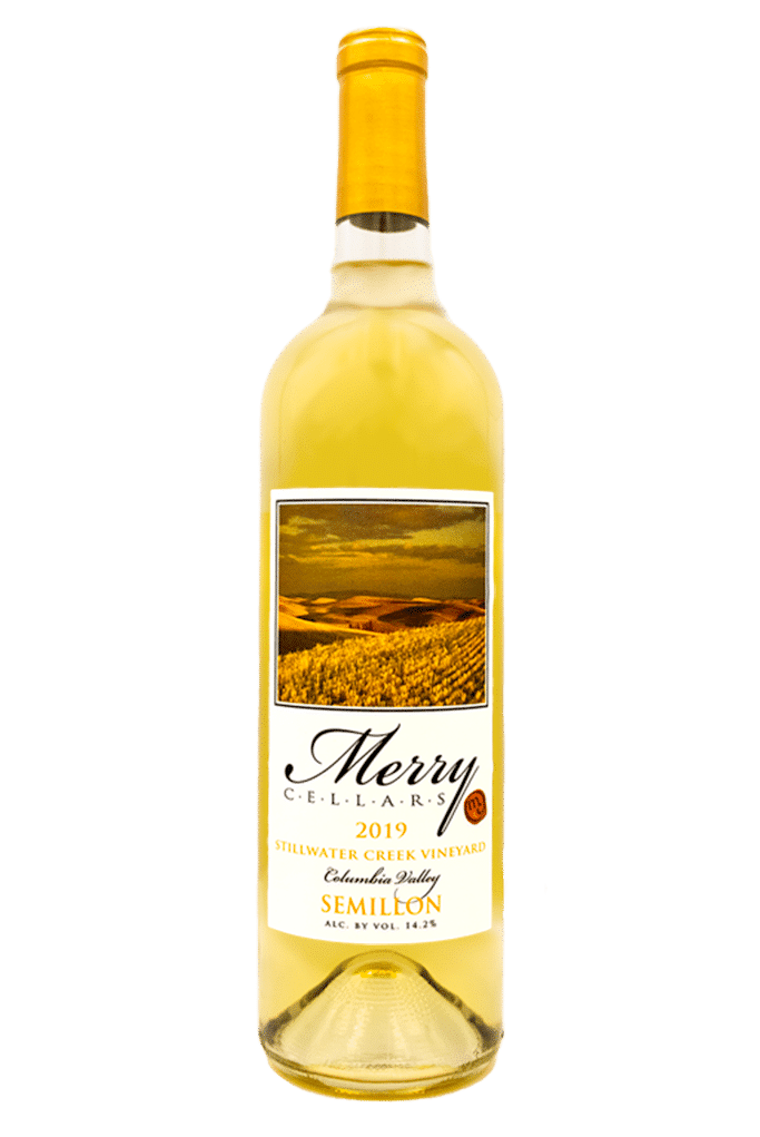 2019 Semillion-Merry Cellars winery-Stillwater Creek Vineyard