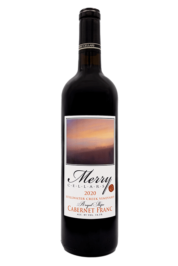 2020 Cabernet Franc-Merry Cellars winery-Stillwater Creek Vineyard