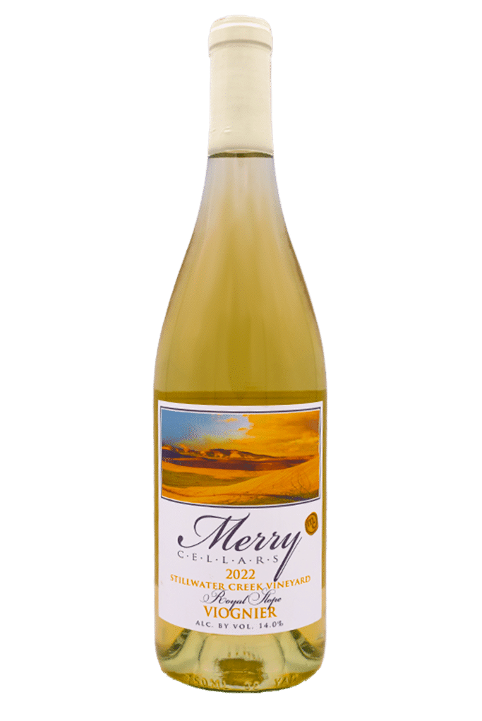 2022 Viognier - Merry Cellars Winery - Royal Slope - Washington State Winery -