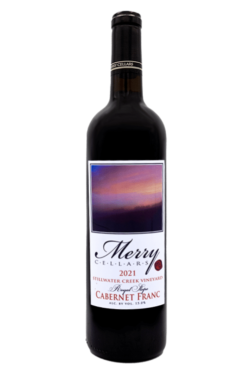 2021 Cabernet Franc - merry Cellars Winery - Washington State - Royal Slope - Stillwater Creek Vineyard