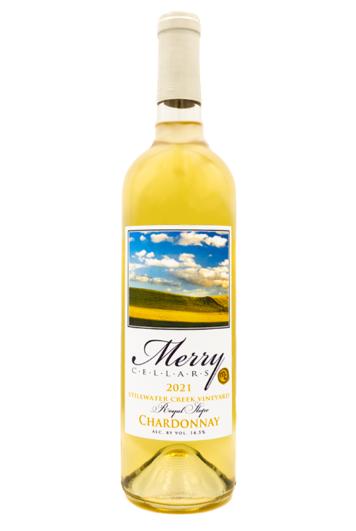 2021 Chardonnay-Merry Cellars winery-Stillwater Creek Vineyard