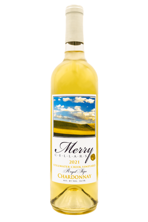 2021 Chardonnay-Merry Cellars winery-Stillwater Creek Vineyard