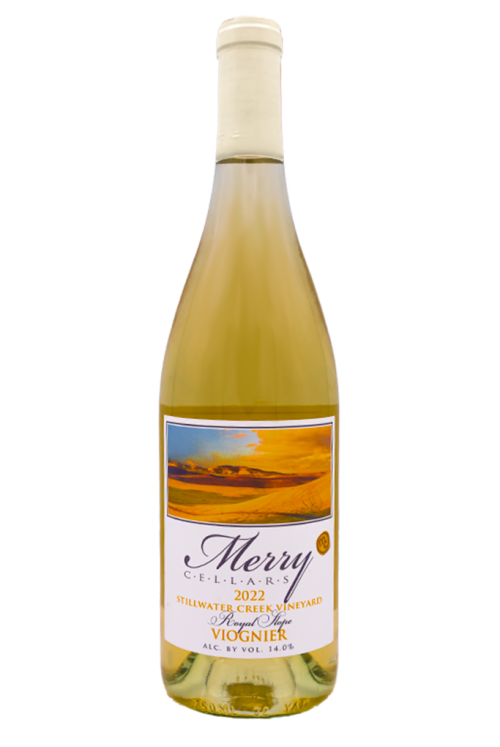 2022 Viognier - Merry Cellars Winery - Royal Slope - Washington State Winery -