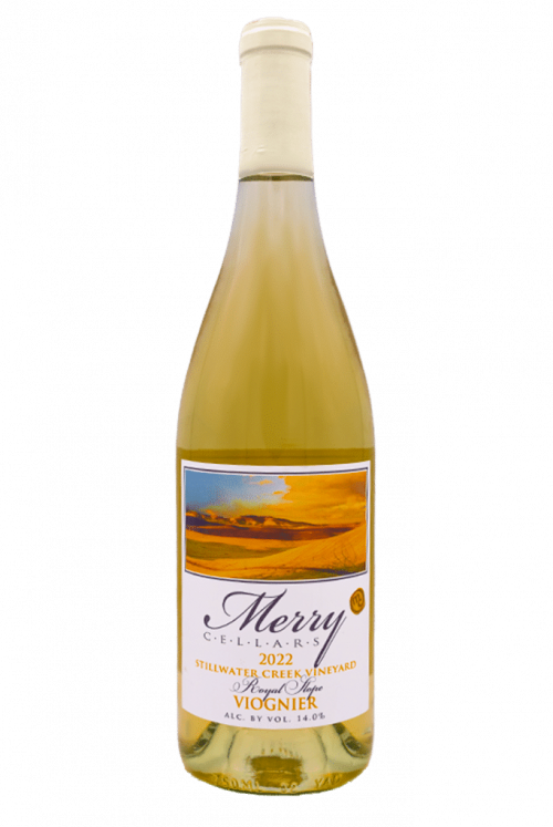 2022 Viognier - Merry Cellars Winery - Royal Slope - Washington State Winery -